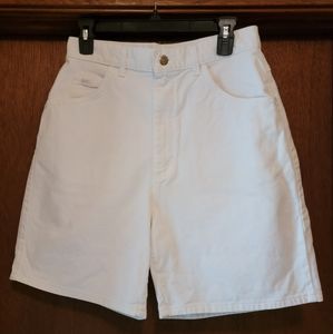 COPY - Lee white denim shorts